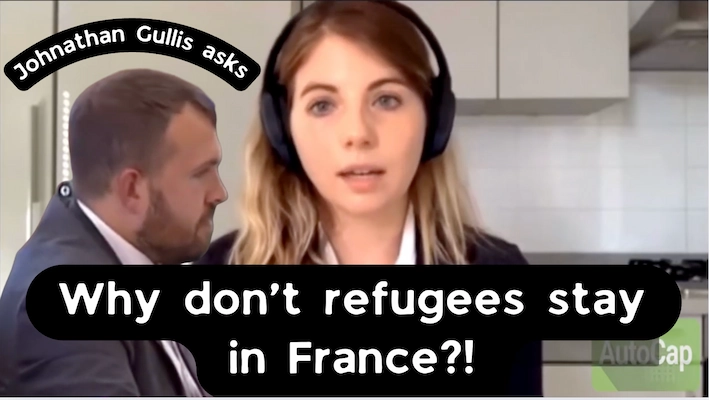 YouTube: What to say when you are asked: Why don't real refugees claim asylum in France?